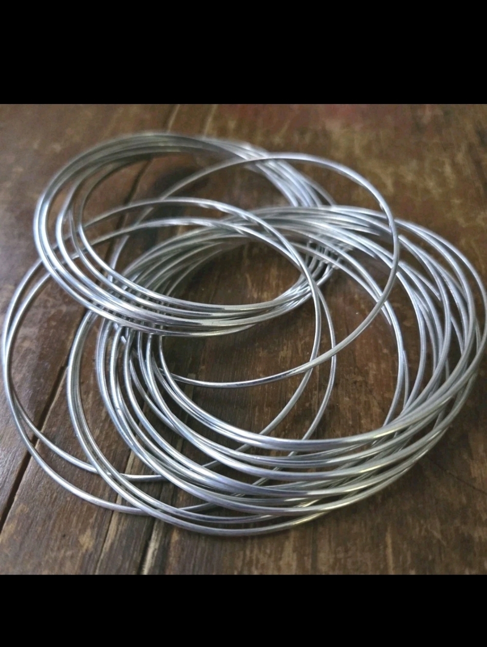 Vintage Sterling Silver 925  Silpada 21 Salute Connected Bangles - Picture 2 of 12